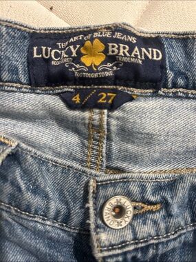 Lucky Brand Sienna Slim Boyfriend Distressed Jeans